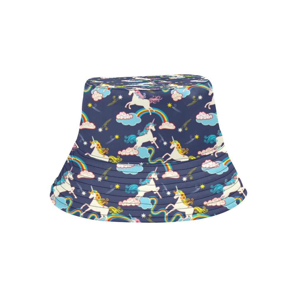 Unicorn Print Design LKS304 Unisex Bucket Hat