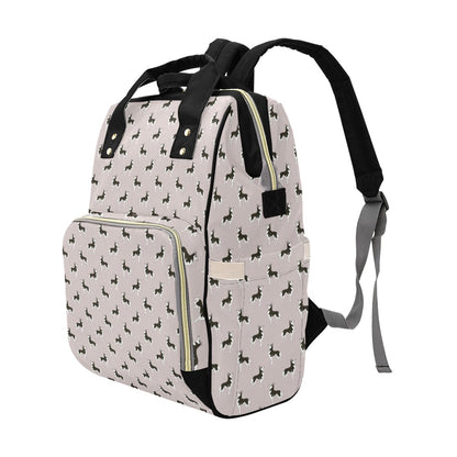 Siberian Huskies Print Design LKS301 Diaper Bag Backpack