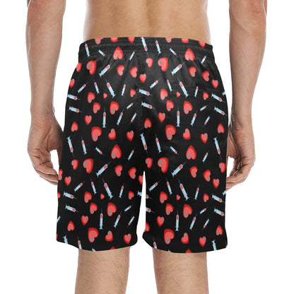 Phlebotomist Medical Concept Men's Swim Trunks Beach Shorts