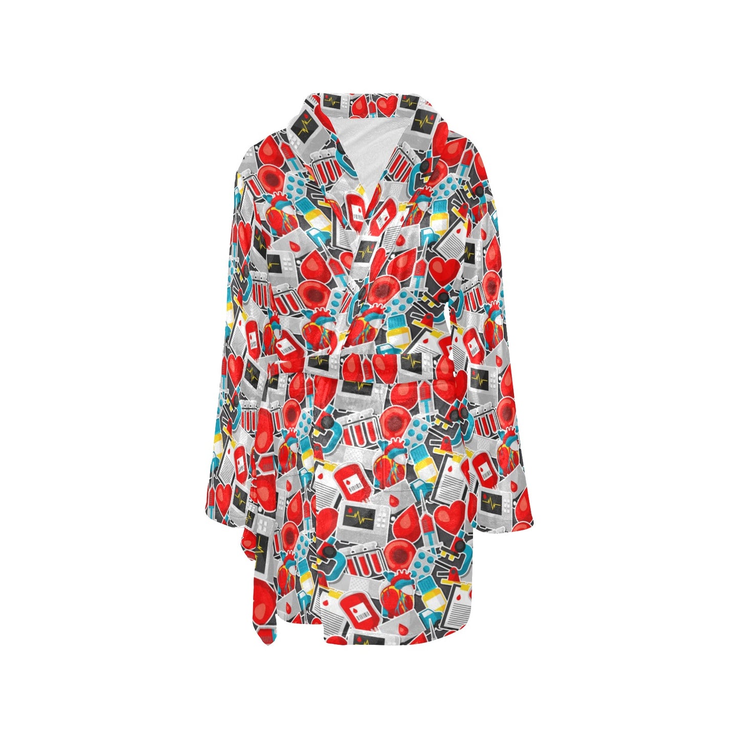 Phlebotomist Medical Themed Women's Fleece Robe