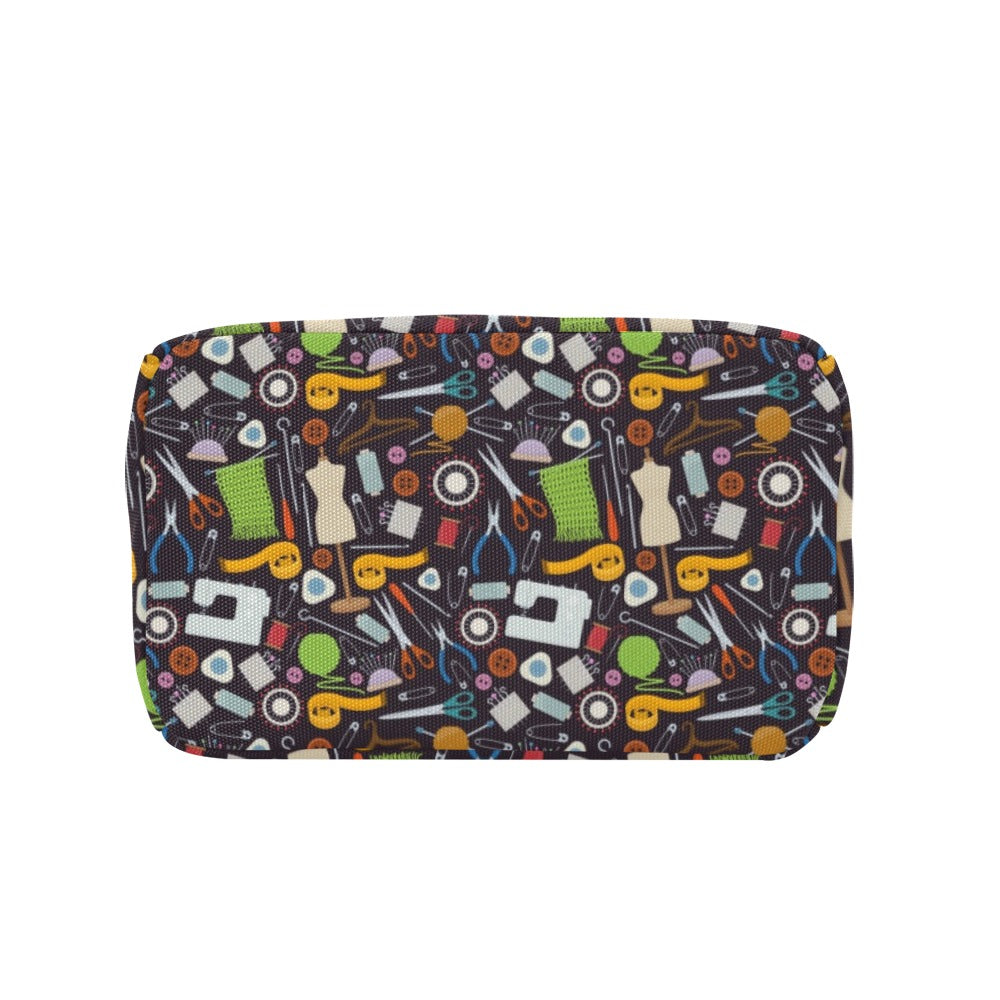 Sewing Equipment Print Design LKS308 Insulated Lunch Bag