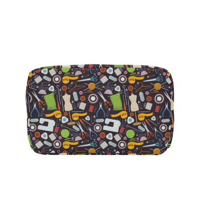 Sewing Equipment Print Design LKS308 Insulated Lunch Bag