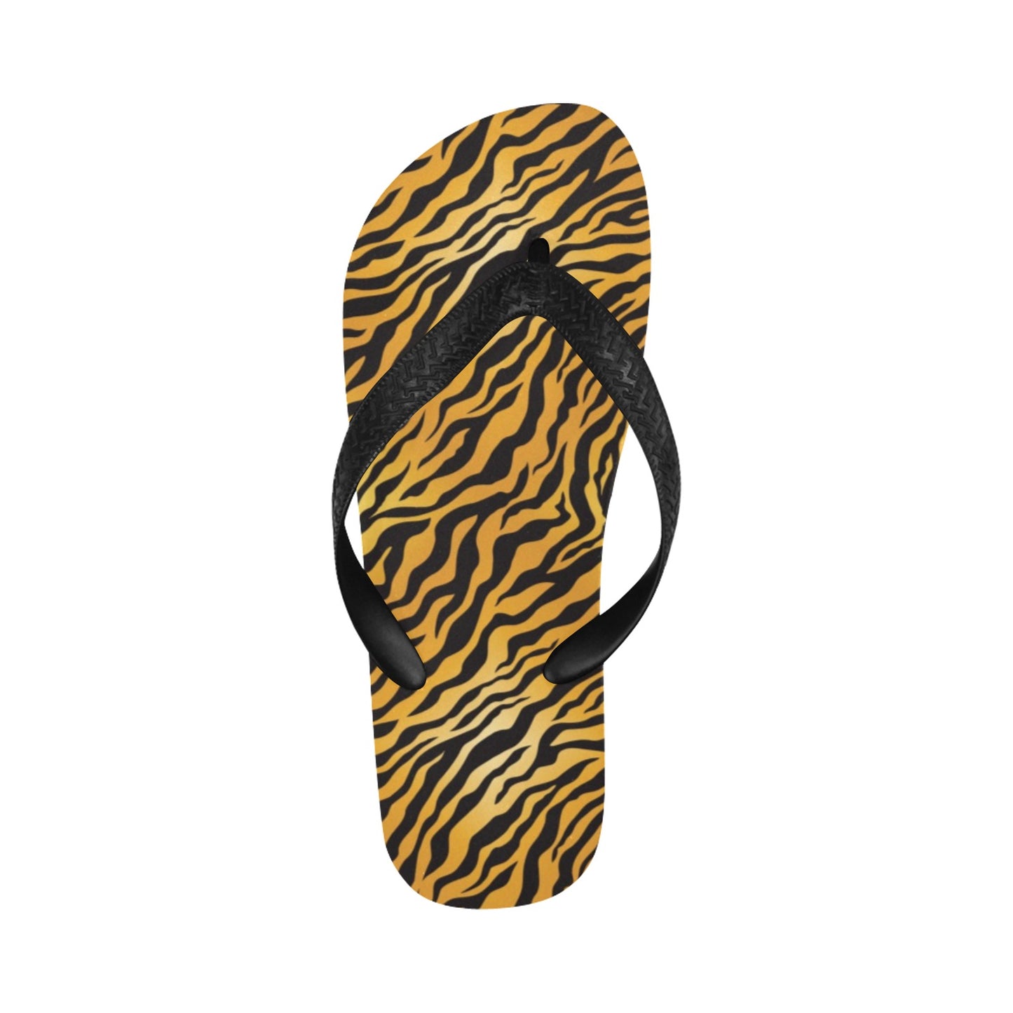 Tiger Print Design LKS302 Flip Flops