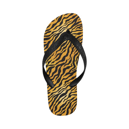 Tiger Print Design LKS302 Flip Flops