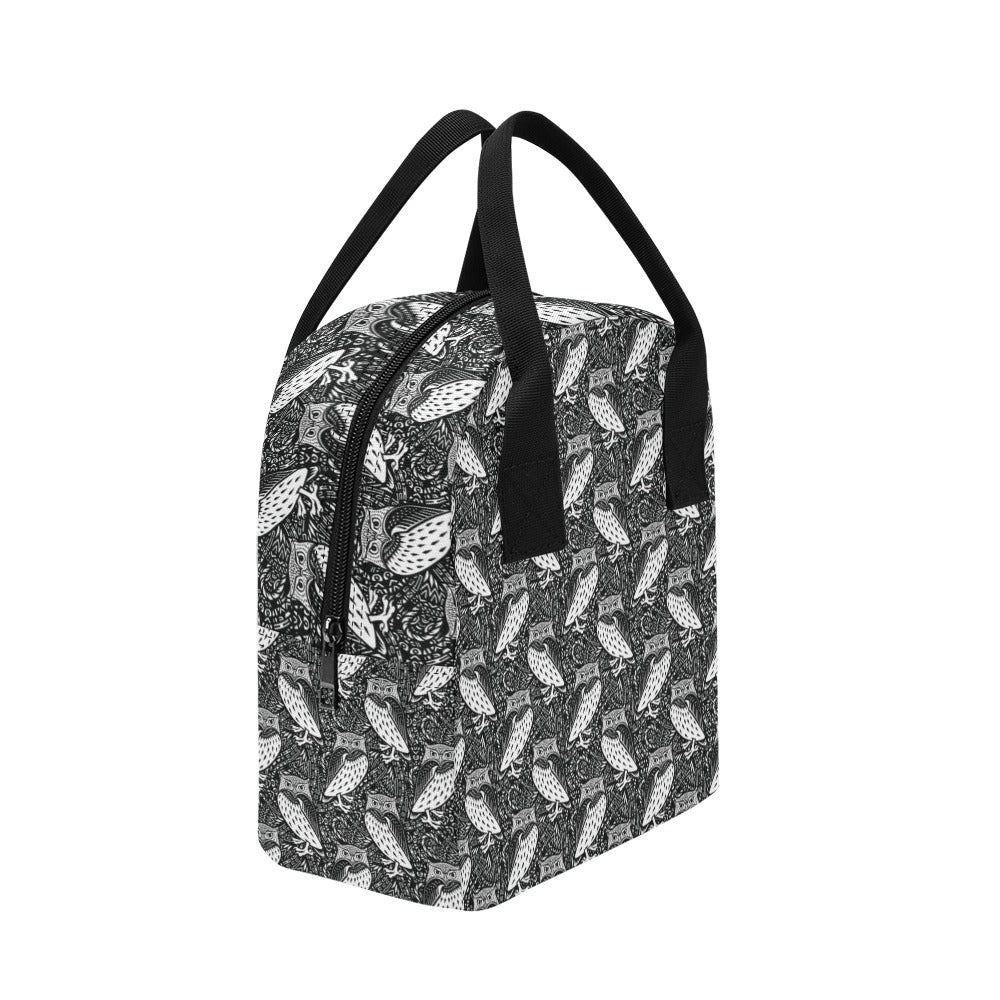 Tribal Pattern Print Design LKS308 Insulated Lunch Bag