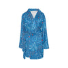 Firework Celebration Print Design LKS304 Women's Fleece Robe