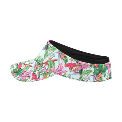Tropical Flower Print Design LKS304 Unisex Sun Visor