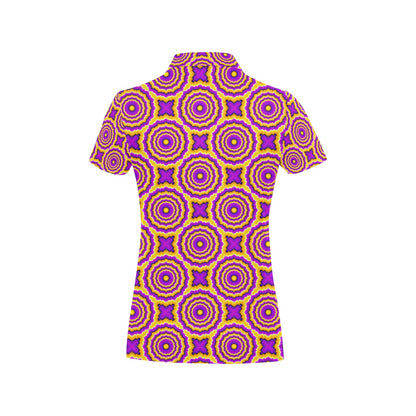Optical illusion Expansion Women's Polo Shirt