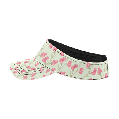 Sweet Pea Print Design LKS301 Unisex Sun Visor