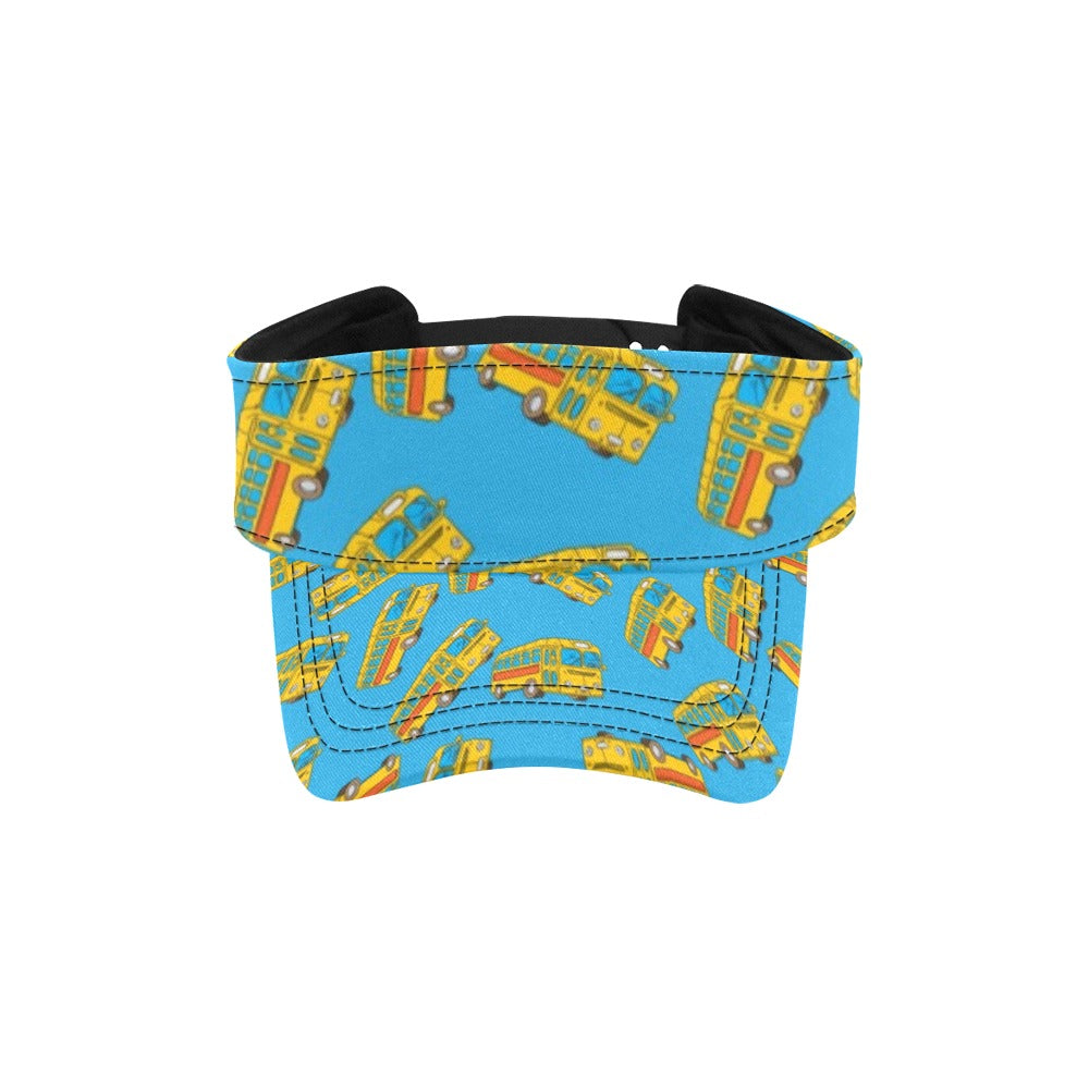 School Bus Print Design LKS302 Unisex Sun Visor