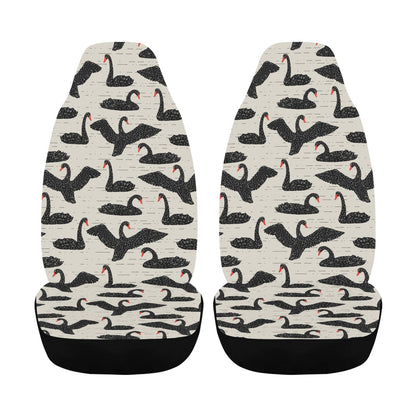 Swan Print Design LKS402 Car Seat Covers