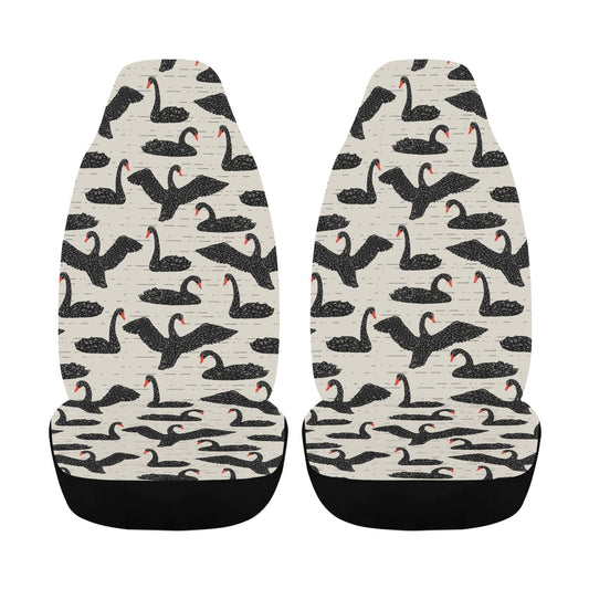 Swan Print Design LKS402 Car Seat Covers