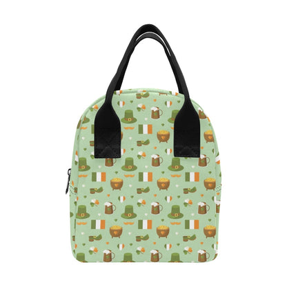 St Patricks Day Print Design LKS302 Insulated Lunch Bag