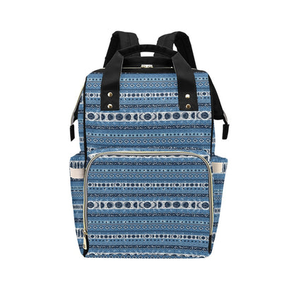 Sun Moon Pattern Print Design LKS306 Diaper Bag Backpack