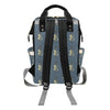 Violin Print Design LKS403 Diaper Bag Backpack