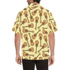 Acoustic Guitar Print Design LKS402 Men's Men's Hawaiian Shirt