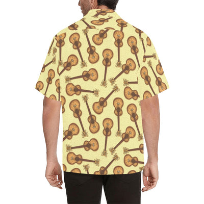 Acoustic Guitar Print Design LKS402 Men's Men's Hawaiian Shirt