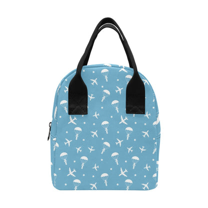 Skydiver Print Design LKS303 Insulated Lunch Bag