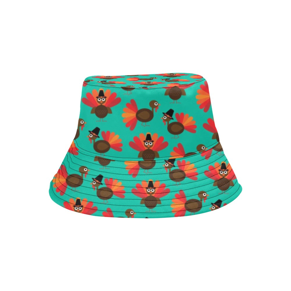 Turkey Print Design LKS402 Unisex Bucket Hat
