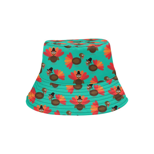 Turkey Print Design LKS402 Unisex Bucket Hat