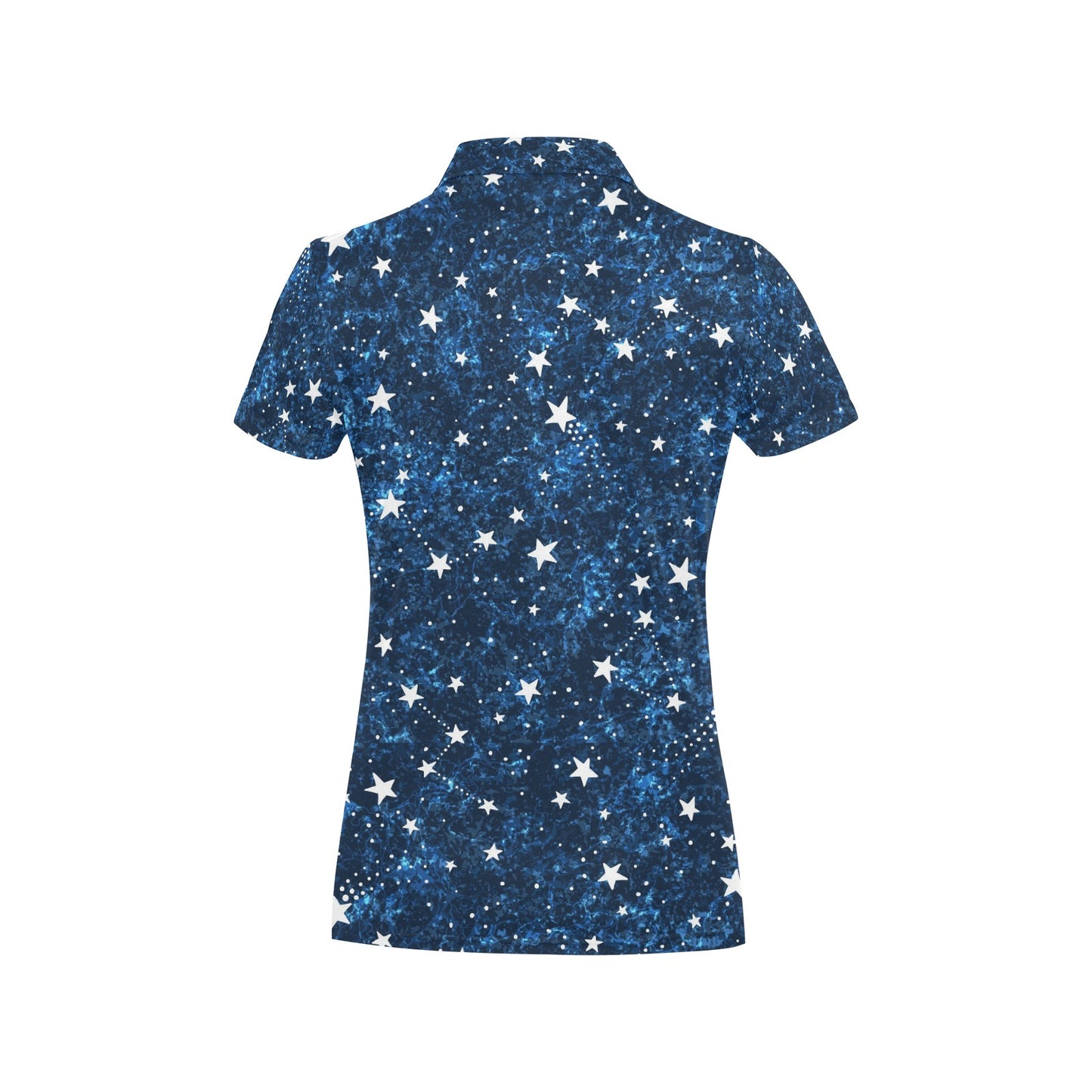 Cosmic Pattern Print Design 05 Women's Polo Shirt
