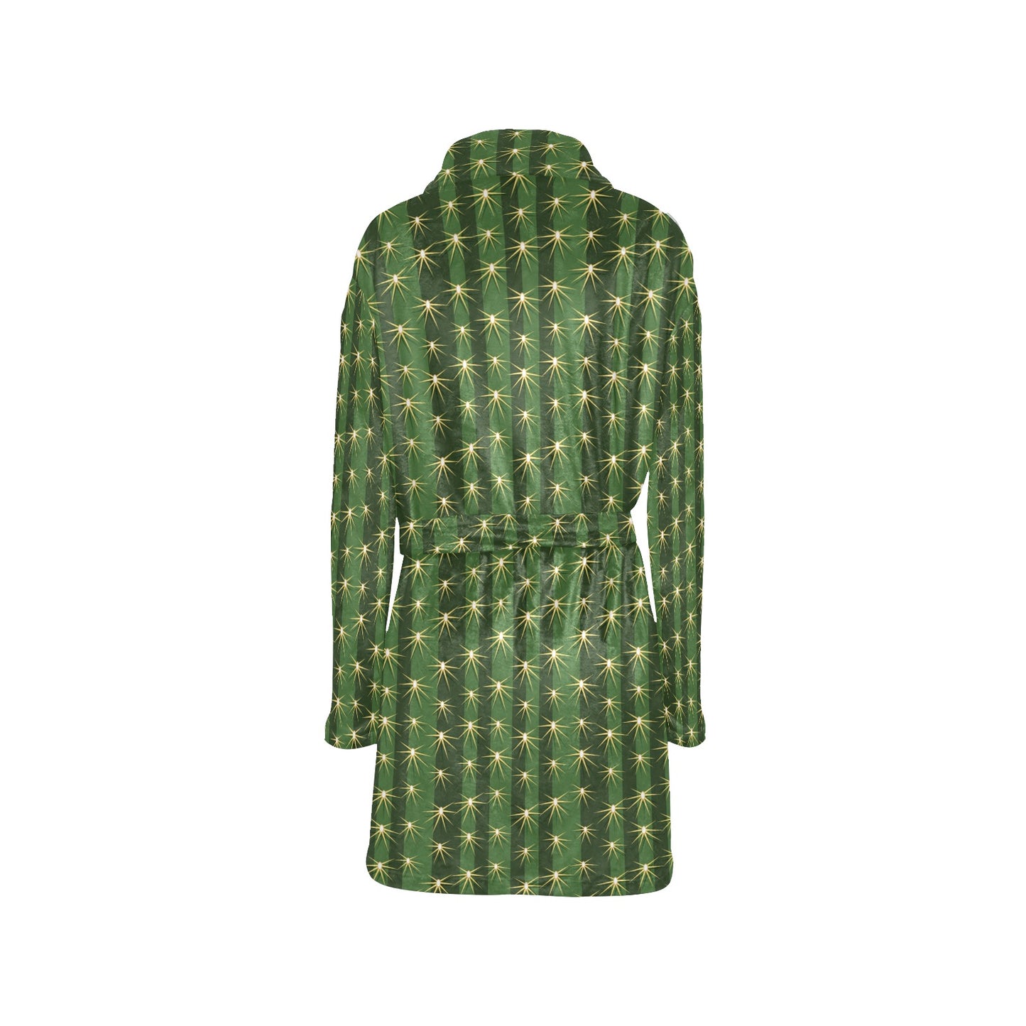 Cactus Skin Print Pattern Women's Fleece Robe