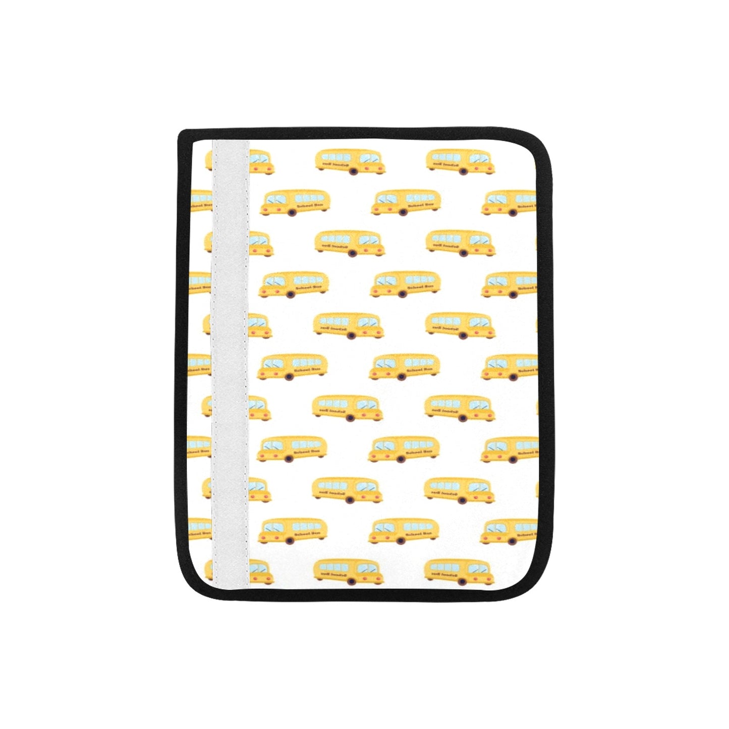 School Bus Print Design LKS306 Car Seat Belt Cover
