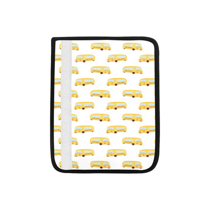 School Bus Print Design LKS306 Car Seat Belt Cover