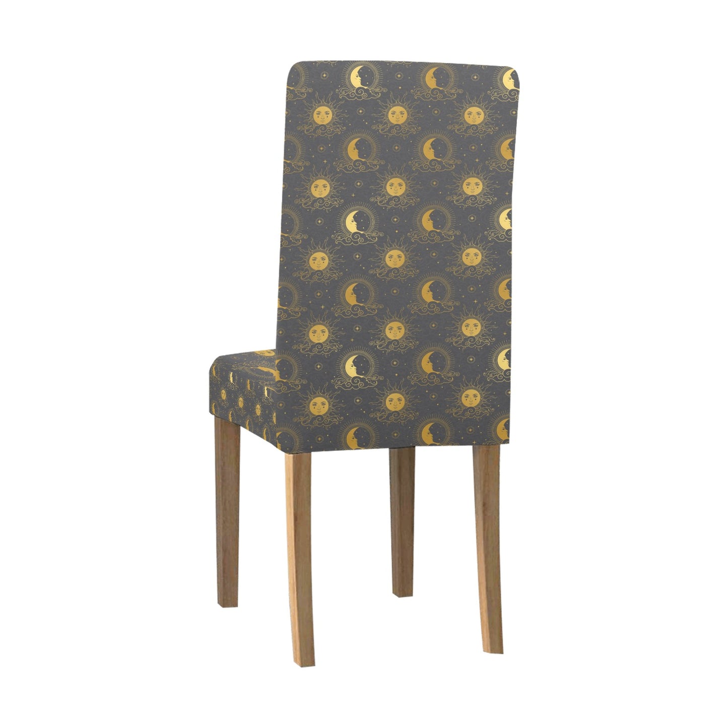Sun Moon Print Design LKS305 Dining Chair Slipcover