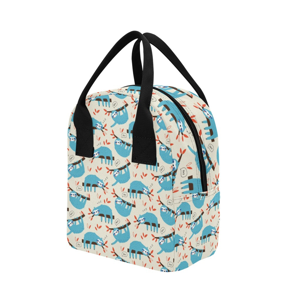 Sloth Print Design LKS3011 Insulated Lunch Bag