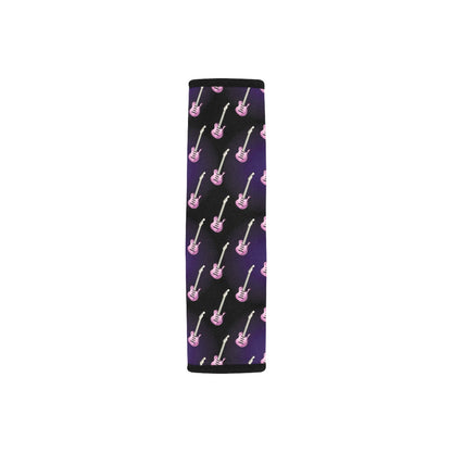 Electric Guitar Print Design LKS405 Car Seat Belt Cover