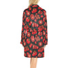 Tomato Print Design LKS303 Women's Fleece Robe