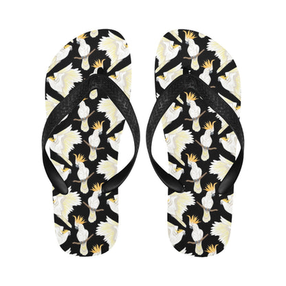 Cockatoo Print Design LKS402 Flip Flops