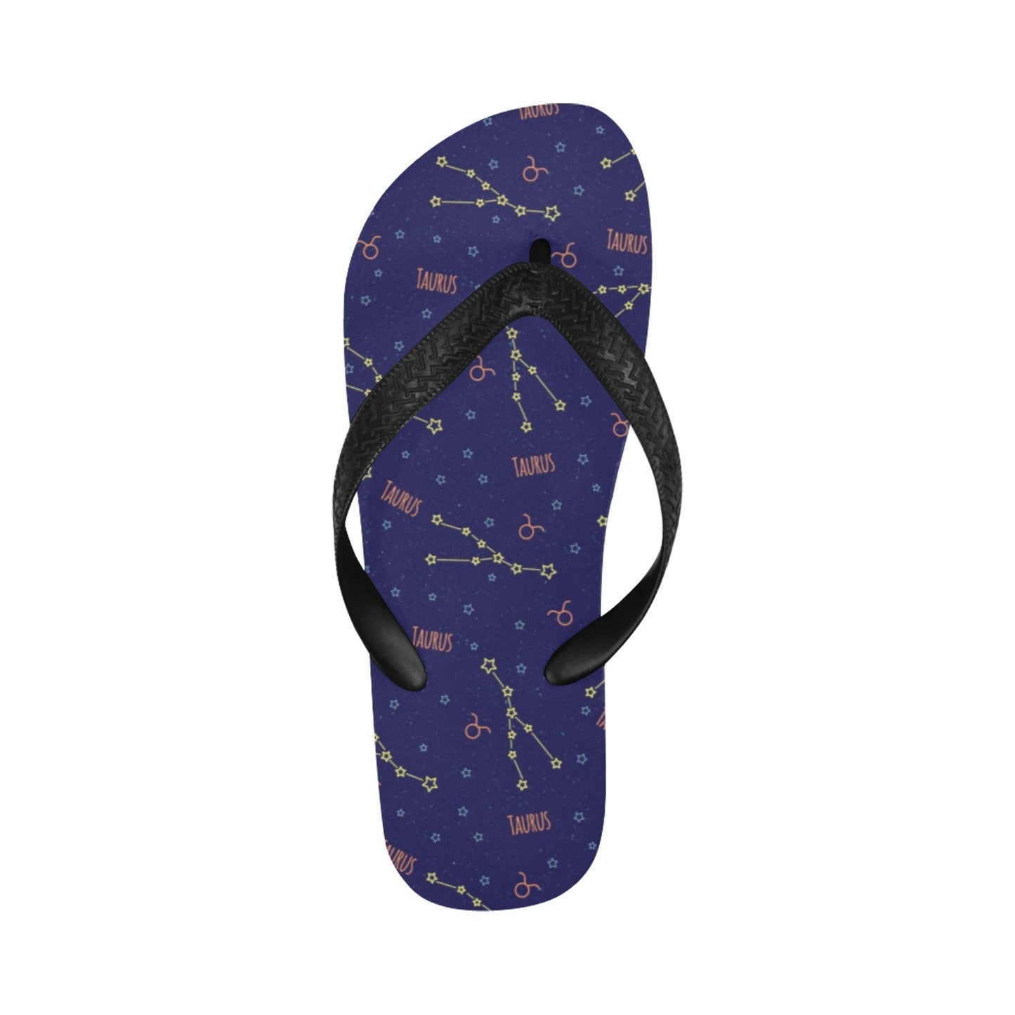 Taurus Print Design LKS301 Flip Flops