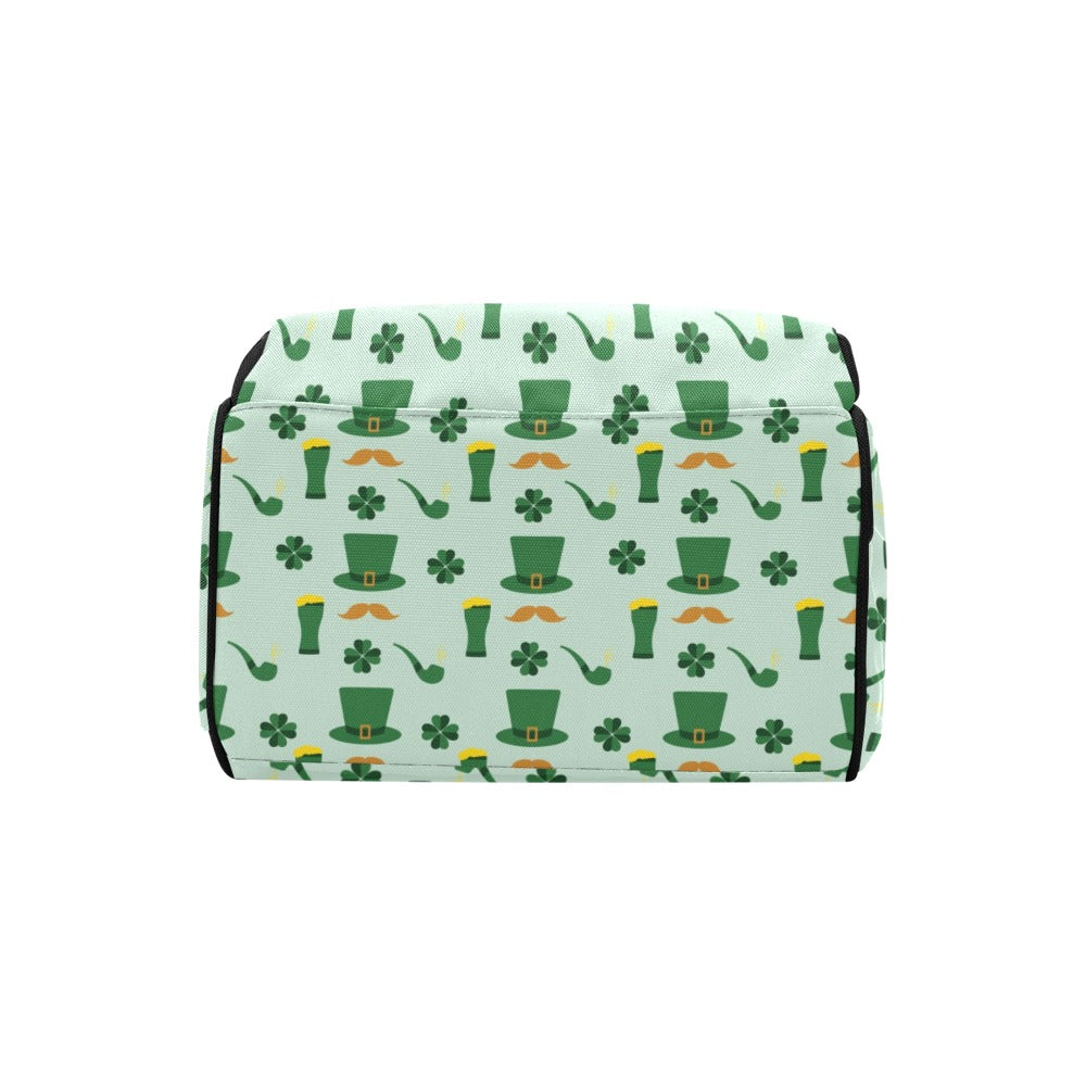 St Patricks Day Print Design LKS304 Diaper Bag Backpack