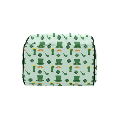 St Patricks Day Print Design LKS304 Diaper Bag Backpack