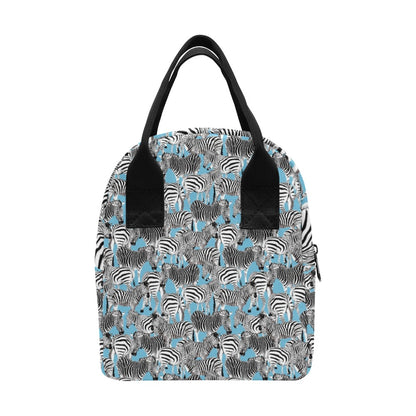 Zebra Print Design LKS305 Insulated Lunch Bag