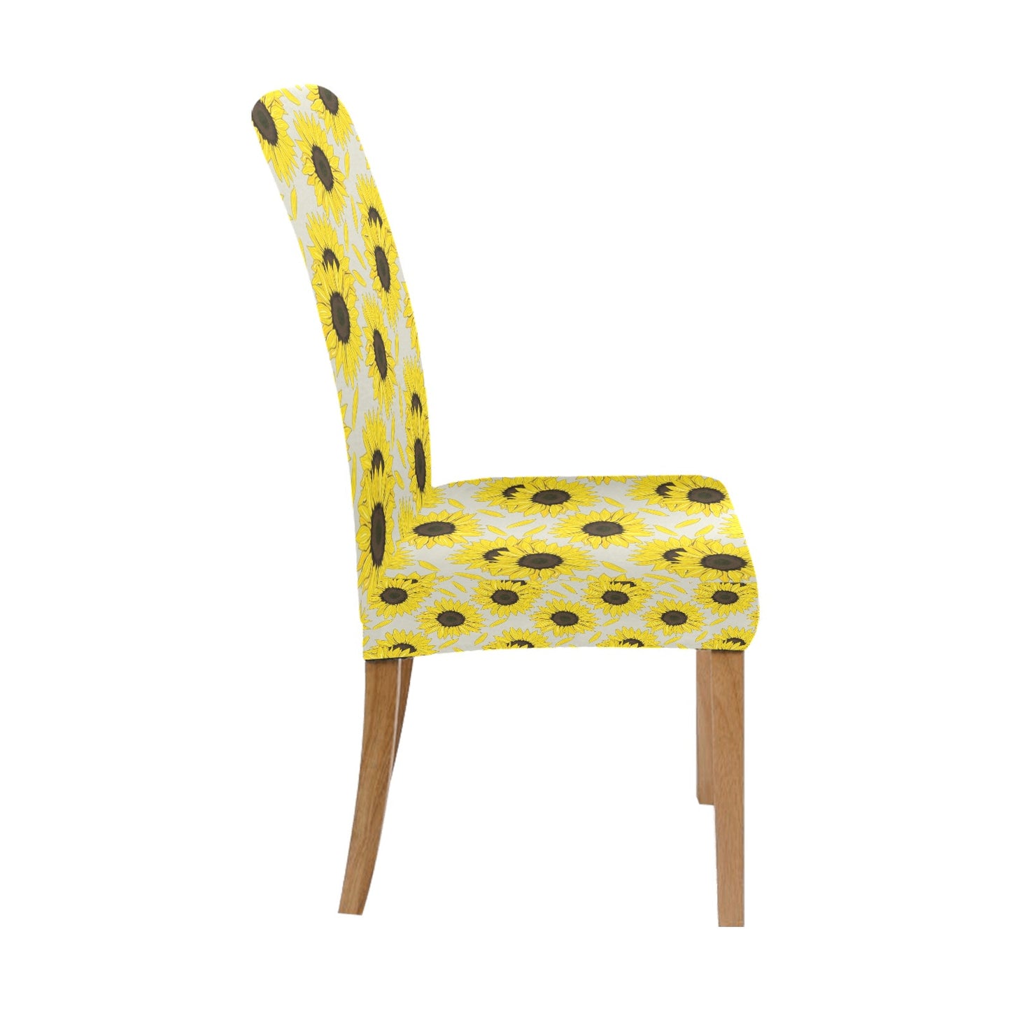 Sunflower Print Design LKS309 Dining Chair Slipcover