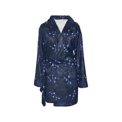 Virgo Print Design LKS303 Women's Fleece Robe