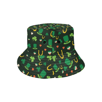 Shamrock Print Design LKS308 Unisex Bucket Hat