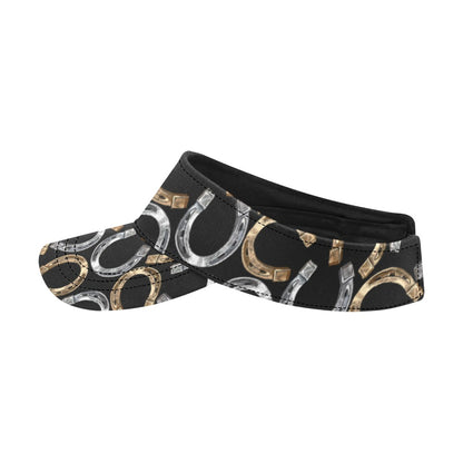 Horseshoe Print Design LKS305 Unisex Sun Visor