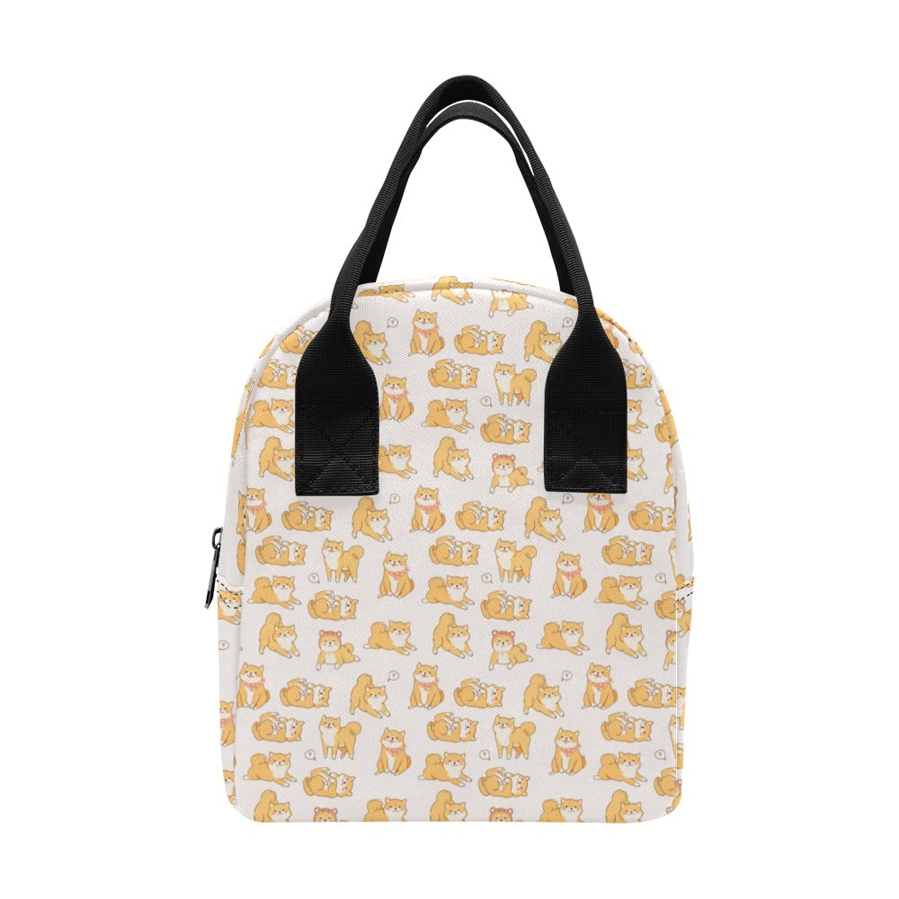 Shiba Inu Print Design LKS308 Insulated Lunch Bag