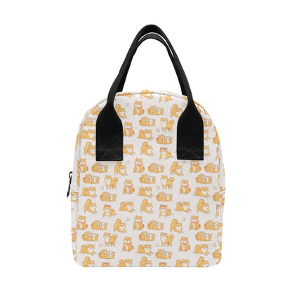 Shiba Inu Print Design LKS308 Insulated Lunch Bag