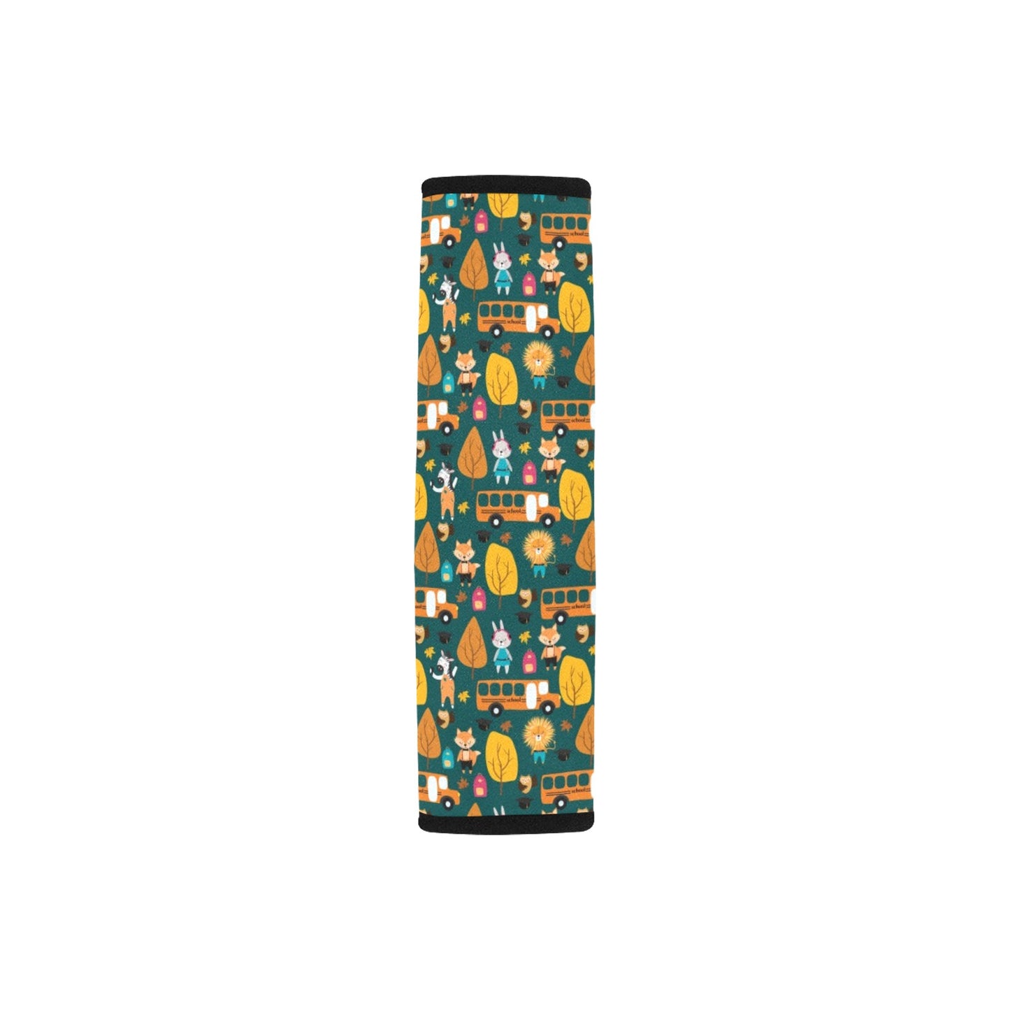 School Bus Print Design LKS309 Car Seat Belt Cover