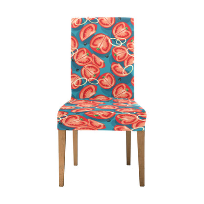 Tomato Print Design LKS301 Dining Chair Slipcover