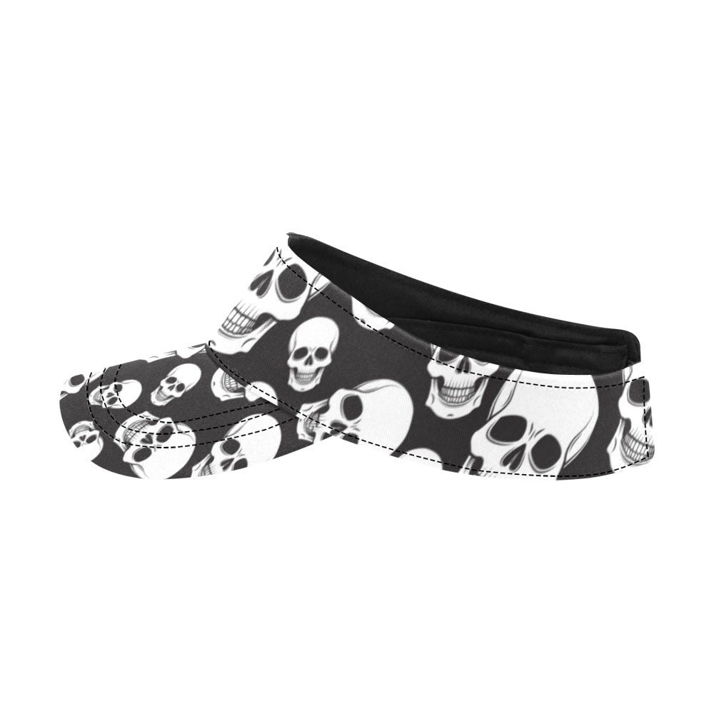 Skull Print Design LKS301 Unisex Sun Visor