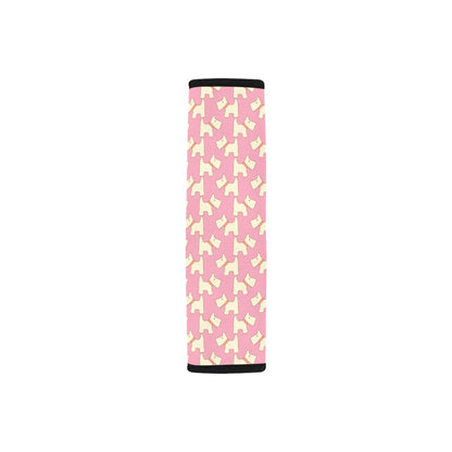 Scottish Terriers Print Design LKS306 Car Seat Belt Cover