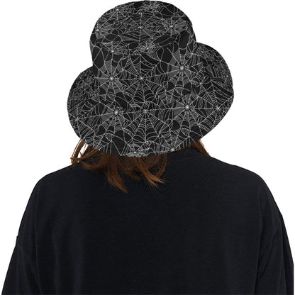 Spider Web Print Design LKS301 Unisex Bucket Hat
