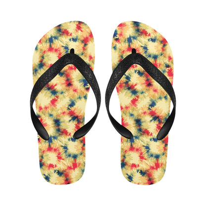 Tie Dye Print Design LKS302 Flip Flops