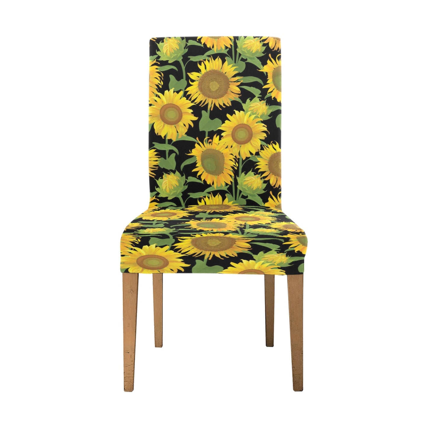 Sunflower Print Design LKS302 Dining Chair Slipcover